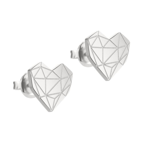 LIEBESKIND BERLIN stud earrings size 11 mm in stainless steel LJ-0307-E-11 
