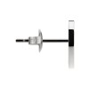LIEBESKIND BERLIN stud earrings size 11 mm in stainless steel LJ-0307-E-11 