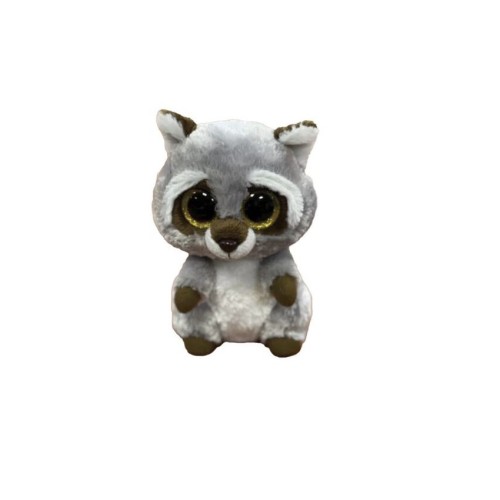 TY Beanie Boos Oakie Χνουδωτό Ρακούν Γκρι 15εκ (1607-36375)