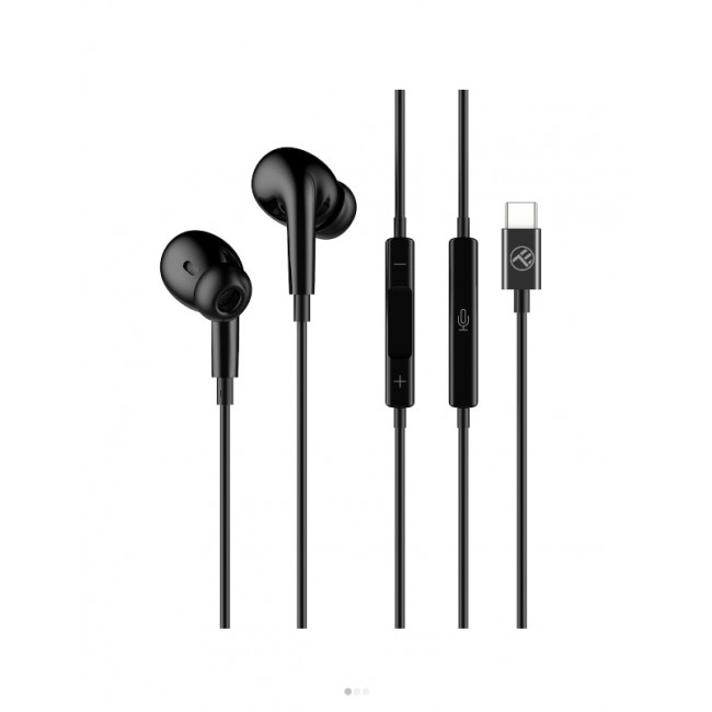 Tellur Attune In-Ear Headphones Type-C Ακουστικά Μαύρα (TLL162282)
