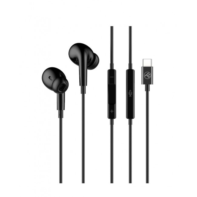 Tellur Urbs In-Ear Headphones με Type-C Connector Ακουστικά Μαύρα (TLL162262)