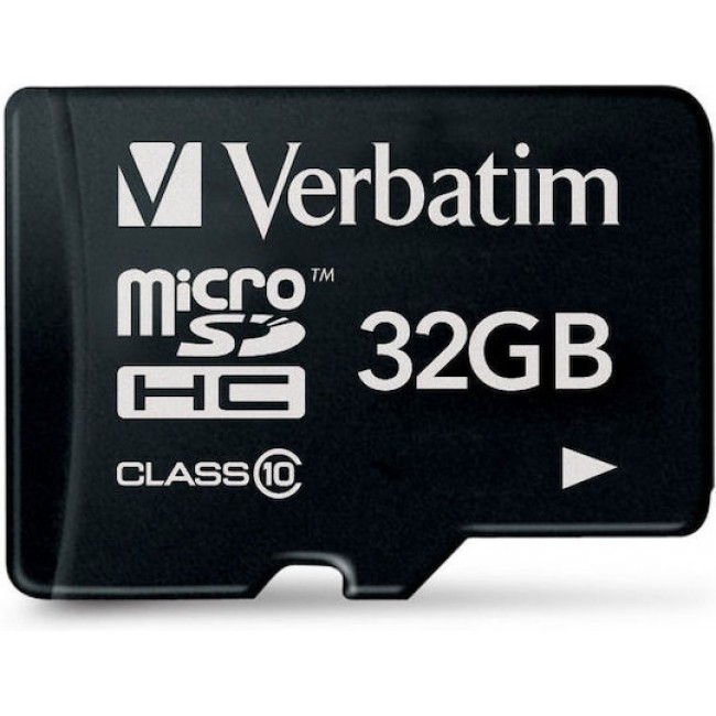 Verbatim MicroSDHC 32GB Class 10 U1 V10