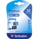 Verbatim MicroSDHC 32GB Class 10 U1 V10