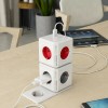 Allocacoc PowerCube | Original USB | Cobalt Blue (1202BL/DEOUPC)