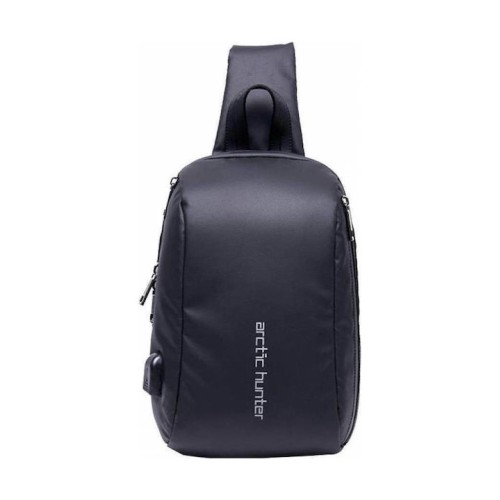 ARCTIC HUNTER XB-00081 Τσάντα Crossbody , USB, 6L, Μαύρη