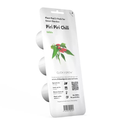 Click & Grow Σπόροι για Πιπεριες Piri Piri σετ 3 τεμ.