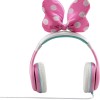 eKids Minnie Mouse Ενσύρματα Ακουστικά με ασφαλή μέγιστη ένταση ήχου για παιδιά και εφήβους (MM-140) (Ροζ/Λευκό)