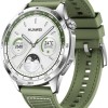 Huawei Watch GT 4 Stainless Steel 46mm (Green Composite Strap) 