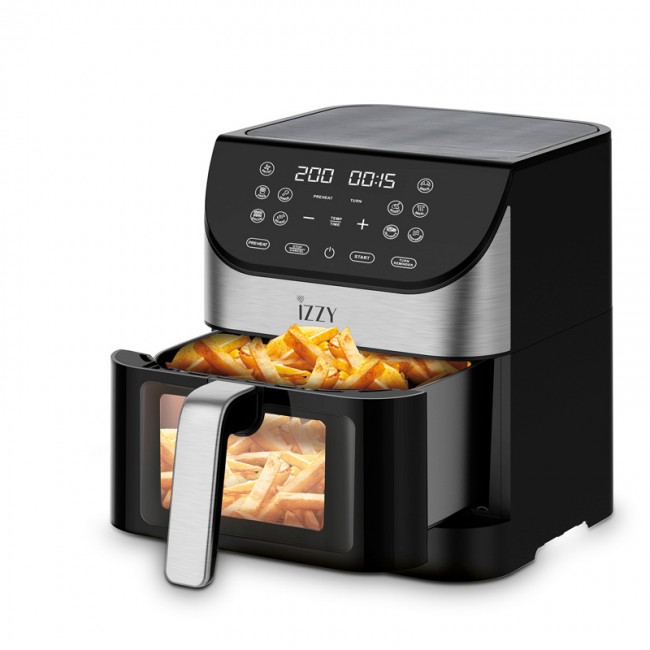 Izzy IZ-8217 Air Fryer 6lt Μαύρο