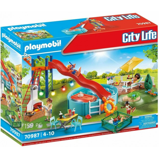 Playmobil City Life Πάρτυ στην Πισίνα 70987