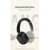 RECCI REP-W79 - Ασύρματο Ακουστικό με Τεχνολογία ANC για Ακύρωση Θορύβου - Μαύρο
