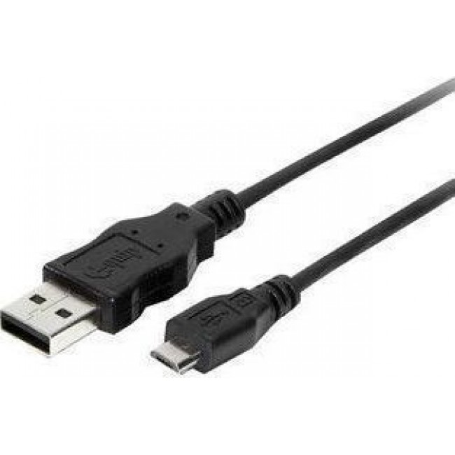 Aculine USB 2.0 to micro USB Cable Black 1.8m (USB-010)