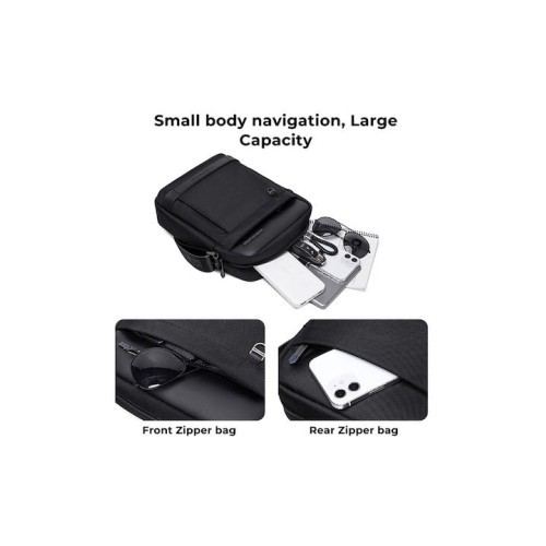 ARCTIC HUNTER K00162 Τσάντα Ώμου με Θήκη Tablet 5L, Μαύρη ARCTIC HUNTER K00162 Τσάντα Ώμου με Θήκη Tablet 5L, Μαύρη
