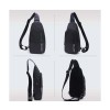 ARCTIC HUNTER XB0058 Τσάντα Crossbody, 5L, Μαύρη