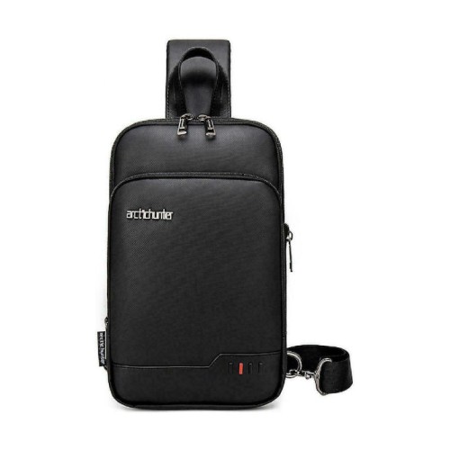 ARCTIC HUNTER XB00113 Τσάντα Crossbody  8L, Μαύρη