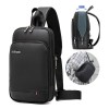 ARCTIC HUNTER XB00113 Τσάντα Crossbody  8L, Μαύρη