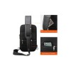 ARCTIC HUNTER XB00113 Τσάντα Crossbody  8L, Μαύρη