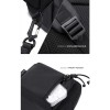 ARCTIC HUNTER XB00526 Τσάντα Crossbody με Θήκη Tablet, 3L, Μαύρη 