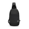 ARCTIC HUNTER XB0060 Τσάντα Crossbody με Θήκη Tablet, 4L, Μαύρη