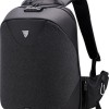ARCTIC HUNTER B00208 Τσάντα Πλάτης με Θήκη Laptop 15.6", Λουκέτο TSA, 24L, Μαύρη