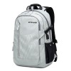 ARCTIC HUNTER B00387 Τσάντα Πλάτης με Θήκη Laptop 15.6", 26L, USB, Γκρι