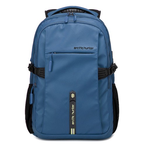 ARCTIC HUNTER B00388 Τσάντα Πλάτης με Θήκη Laptop 15.6", USB, 27L, Μπλε