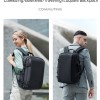 ARCTIC HUNTER B00540 Τσάντα Πλάτης με Θήκη Laptop 15.6", 18L, Μαύρη