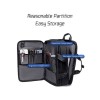 ARCTIC HUNTER B00540 Τσάντα Πλάτης με Θήκη Laptop 15.6", 18L, Μαύρη