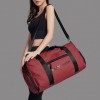 ARCTIC HUNTER LX00537 Τσάντα Ταξιδίου με Θήκη Παπουτσιών, 25L, Κόκκινη