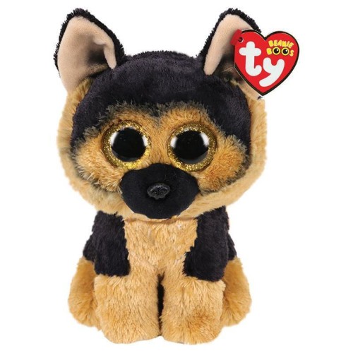 TY Beanie Boos Spirit Χνουδωτό Σκυλάκι Γερμανικός Ποιμενικός Καφέ Και Μαύρο 23εκ (1607-36473)	