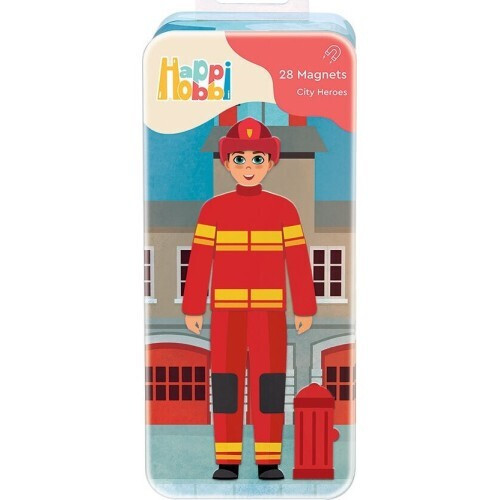 AS HappiHobbi: City Heroes- Magnet Tin (1029-64074)