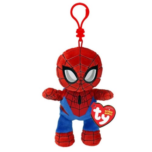 TY Beanie Babies Κλιπ Χνουδωτό Spiderman 8,5εκ (1607-34010)