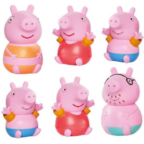 Tomy Toomies Βρεφικό Παιχνίδι Μπάνιου Οικογένεια Peppa Pig Squirters (1000-73105) Για 18+ Μηνών