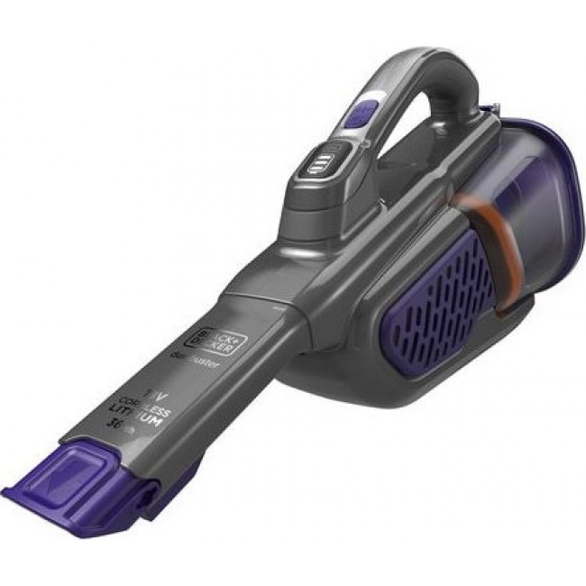 Black & Decker BHHV520BFP Σκουπάκι Black, Violet Bagless