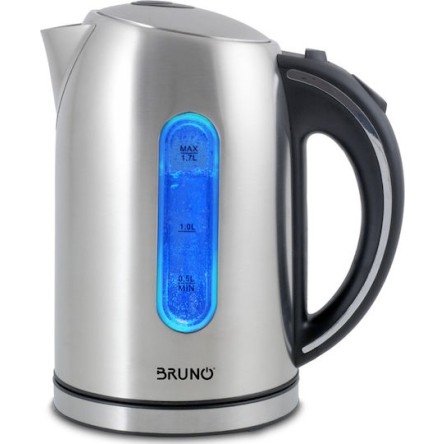 BRUNO BRN-0028 Ηλεκτρικός Βραστήρας 2200W, 1.7lt, βάση 360°, LED