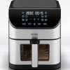 BRUNO BRN-0194 Φριτέζα Αέρος 8lt 1800W Inox-Μαύρη