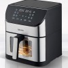 BRUNO BRN-0194 Φριτέζα Αέρος 8lt 1800W Inox-Μαύρη