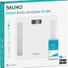 BRUNO BRN-0058 Smart Ψηφιακή Ζυγαριά με Λιπομετρητή Λευκή