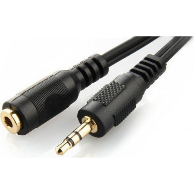 Cablexpert stereo audio cable extension 1.5M (CCA-423) Black