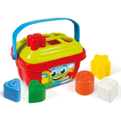 Baby Clementoni Play For Future Βρεφικό Παιχνίδι Κουβαδάκι Με Σχήματα Για 10-36 Μηνών (1000-17106) 