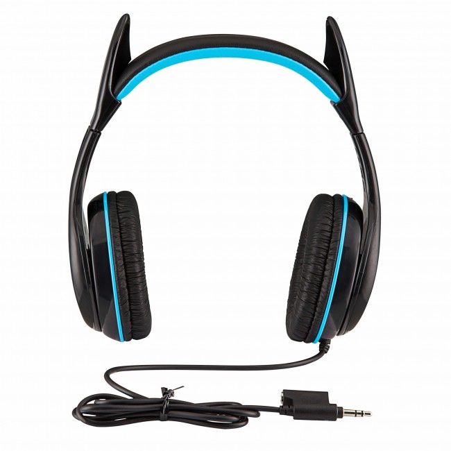 eKids Batman Wired Headphones (BM-140) Μαύρο/Γαλάζιο