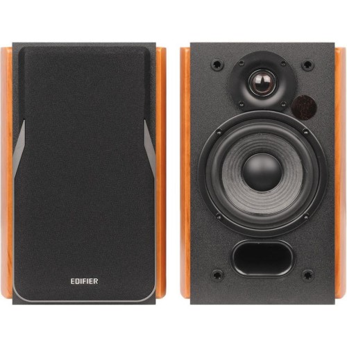 Edifier R1380T Αυτοενισχυόμενα Ηχεία Studio Monitor 2 Δρόμων 42W (Ζεύγος) Καφέ