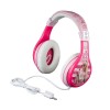 eKids Barbie Ενσύρματα Ακουστικά με ασφαλή μέγιστη ένταση ήχου για παιδιά και εφήβους (BE-140) Λευκό/Ροζ