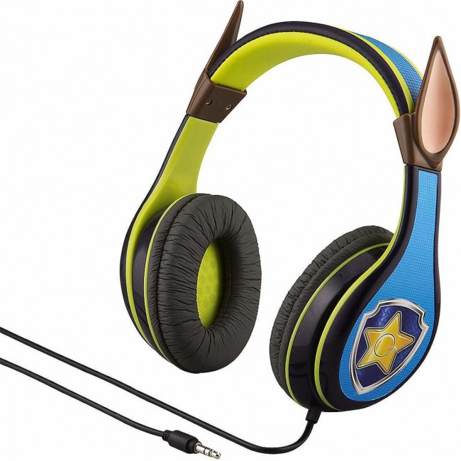 eKids Paw Patrol Chase Wired Headphones (PW-140CH) Blue/yellow