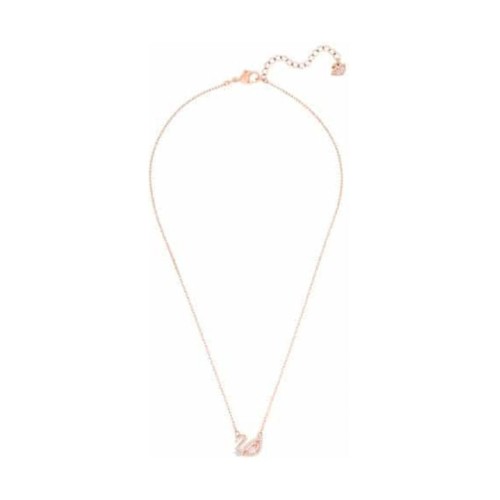 Swarovski Dazzling Swan Necklace, Swan, Pink, Rose gold-tone plated 5469989