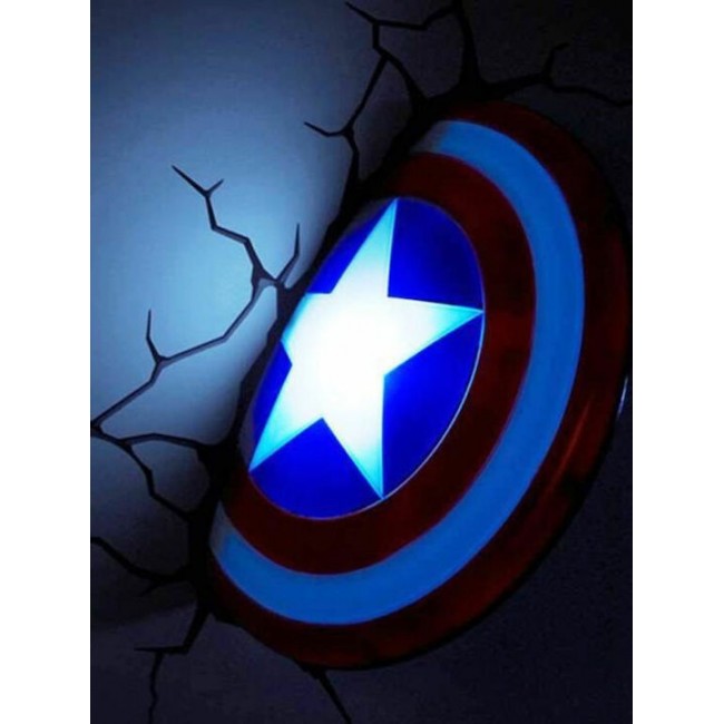 3D Light FX – 3DL – Marvel Captain America Light 49463