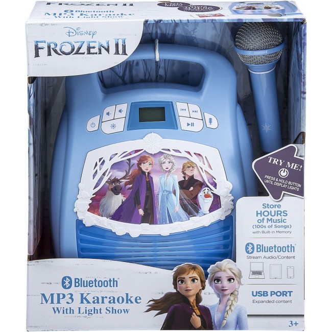 eKids Frozen 2 Bluetooth MP3 Boombox Karaoke 