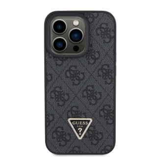 Guess 4G Metal Logo Strass Collection Phone Case with Removable Strap for iPhone 15 Pro Black - GUHCP15LP4TDSCPK Guess 4G Metal Logo Strass Collection Phone Case with Removable Strap for iPhone 15 Pro Black - GUHCP15LP4TDSCPK