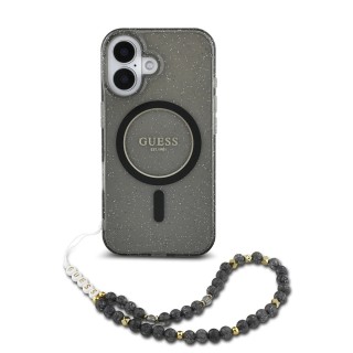Guess Back Cover Σιλικόνης / Πλαστικό Μαύρο iPhone 16 (GUHMP16SHGCRELSK) Guess Back Cover Σιλικόνης / Πλαστικό Μαύρο iPhone 16 (GUHMP16SHGCRELSK)