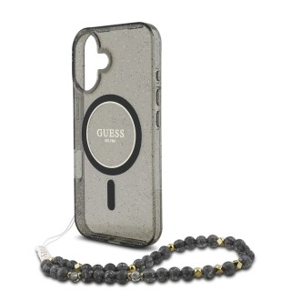 Guess Back Cover Σιλικόνης / Πλαστικό Μαύρο iPhone 16 (GUHMP16SHGCRELSK) Guess Back Cover Σιλικόνης / Πλαστικό Μαύρο iPhone 16 (GUHMP16SHGCRELSK)